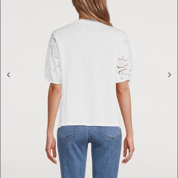 PAIGE Laura Puff-Sleeve T-Shirt - Picture 2 of 8